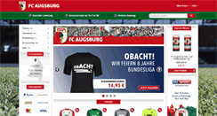 Desktop Screenshot of fca-fanshop.de